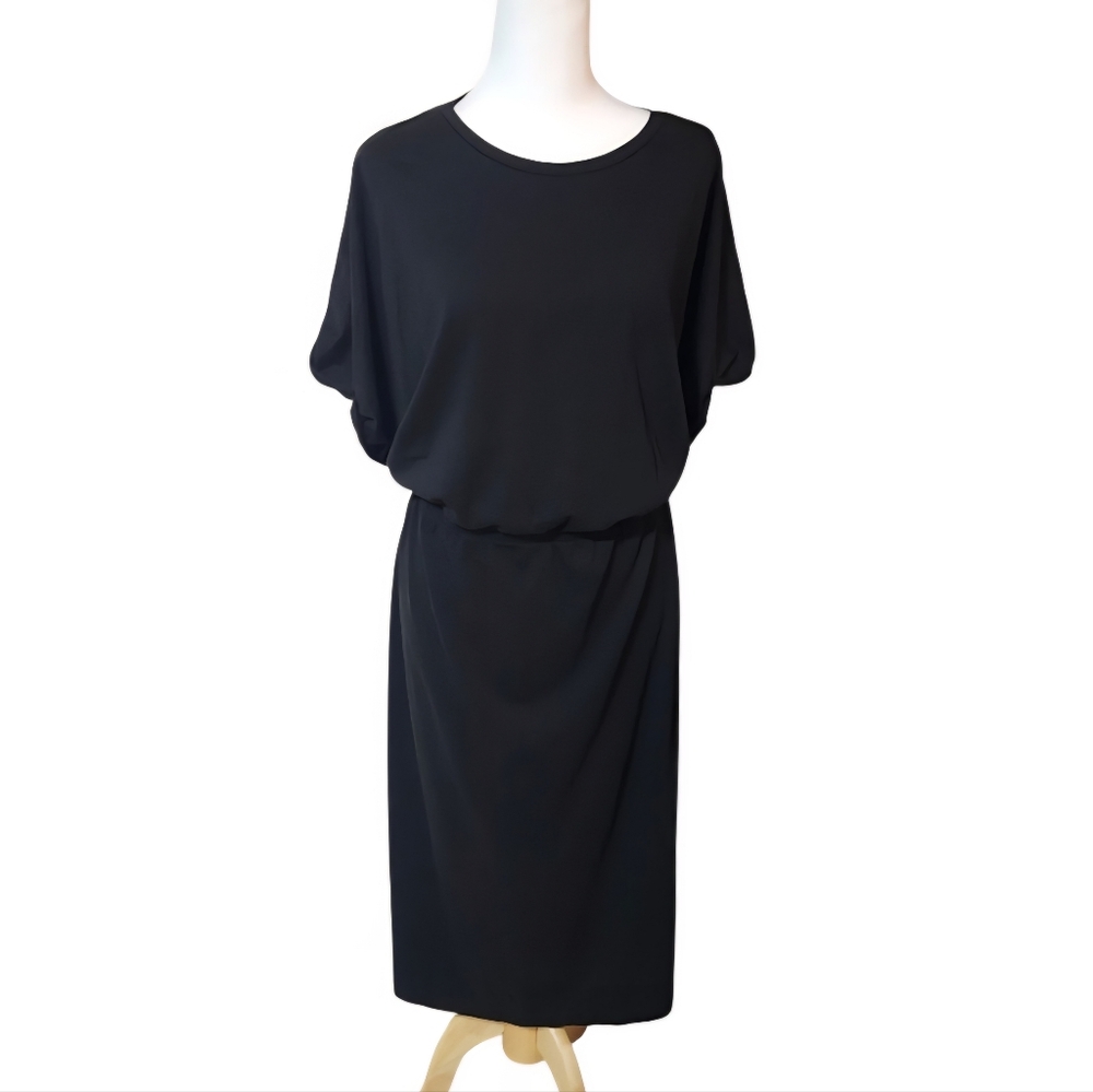 H&M 🇸🇪 Soft & Stretchy, Casual Black Dress - Picture 8 of 9